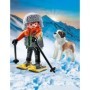 Playmobil - Figurina drumet cu animalut de colectie caine Saint Bernard Playmobil - 5
